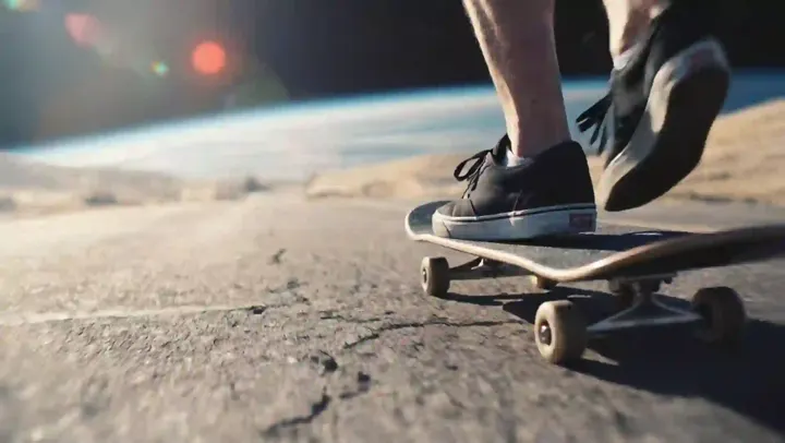 Space Skating Endless Ride